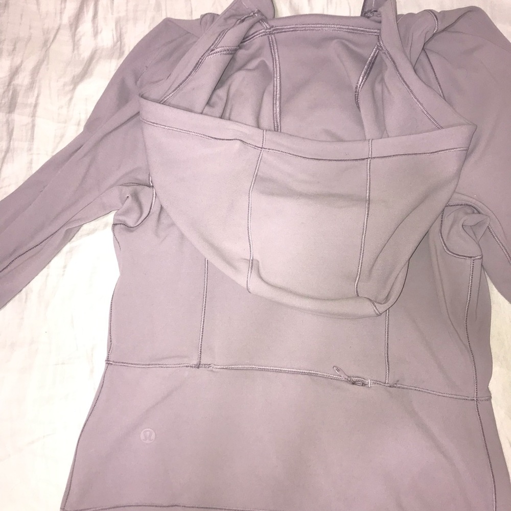 Lululemon cropped zip up hoodie